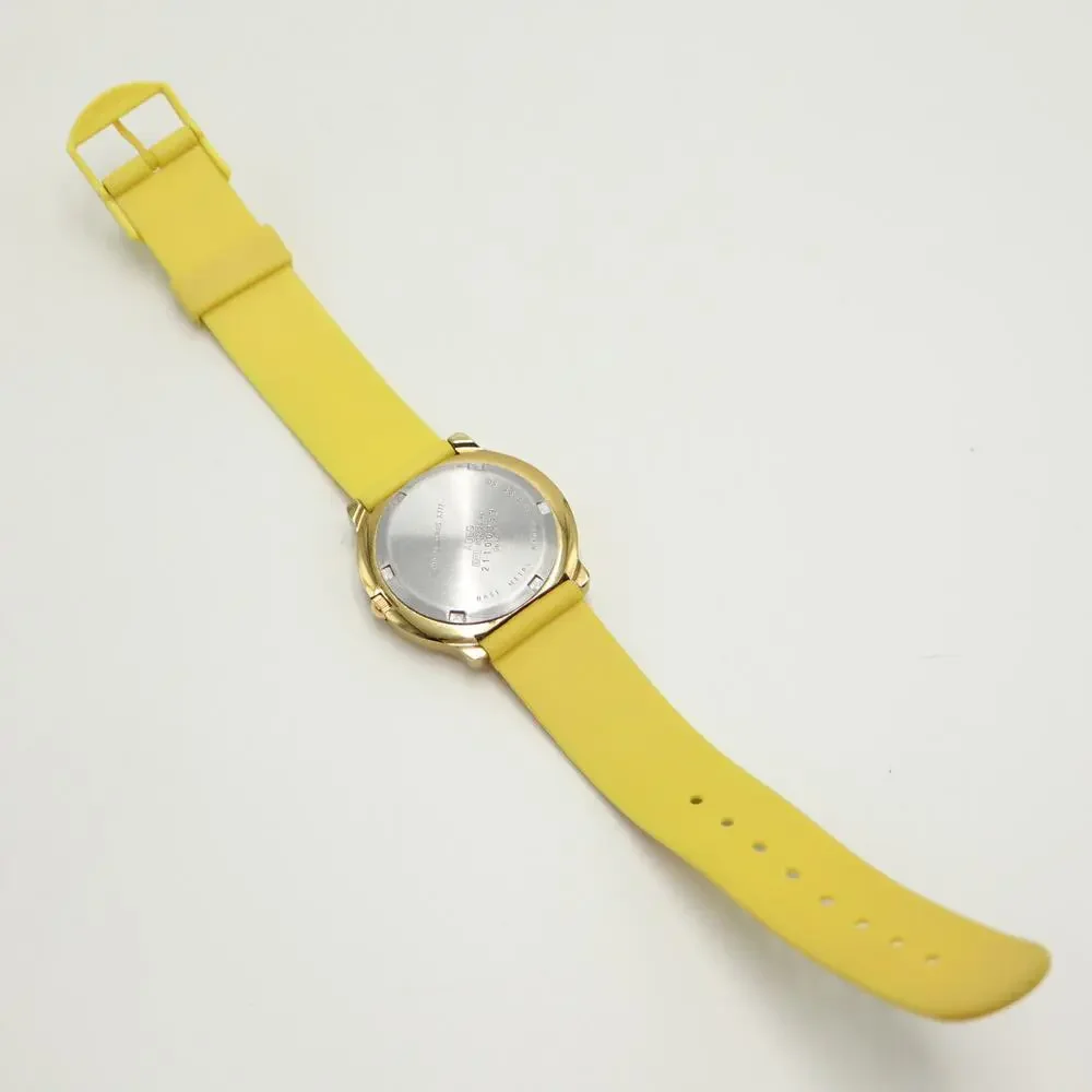 Vintage ADEC by Citizen Life Collection 36mm Watch Yellow Green Limited 7,777